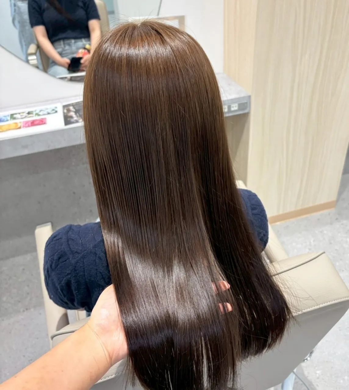 イノアカラーのツヤ感、実はカラーだけじゃないんです